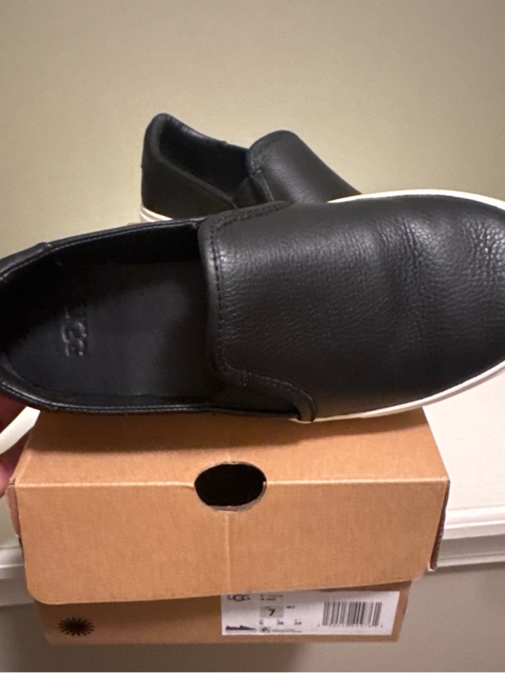 Black Slip-On Women’s Casual Shoes